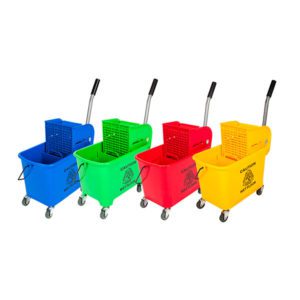20L Bucket on Castor and Wringer - Each