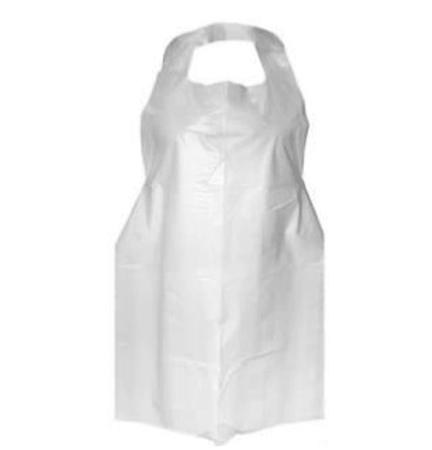Polyethylene Disposable Apron - 100 Units