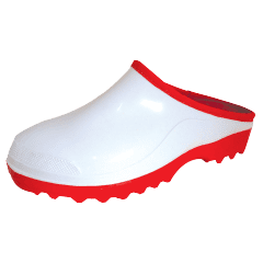 Bata® Elegant Mule - White/Red