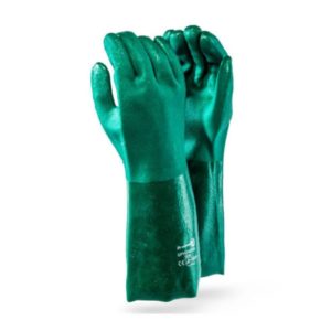 Dromex® Heavy Duty Green PVC Gloves