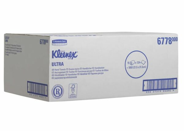 Kleenex Ultra Folded Hand Towel - 1 Case
