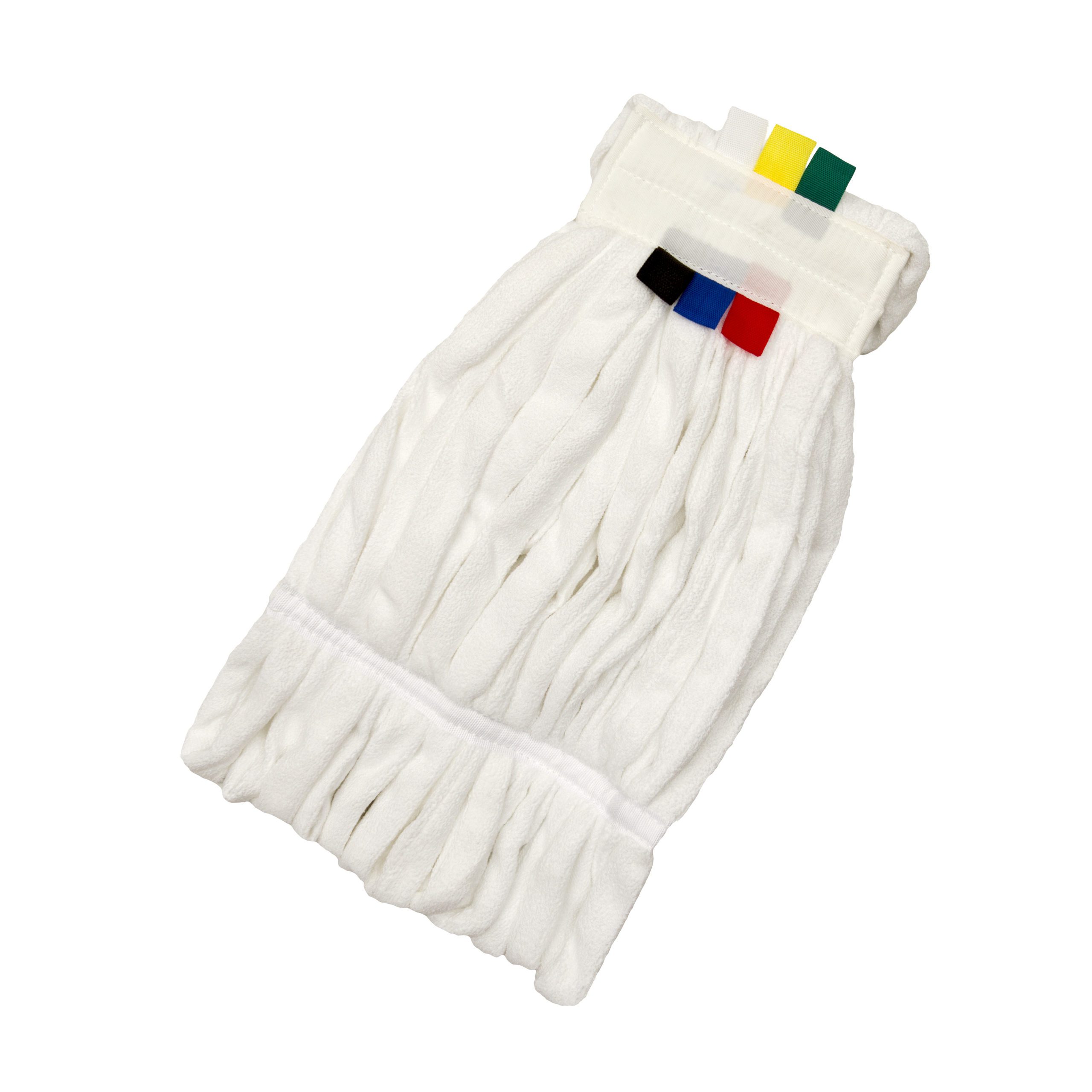 Pure White Microfibre Fan Mop Head - Each