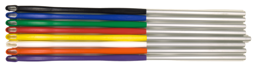 Prism Aluminium Handle - Aluminium Bottom Thread - Each