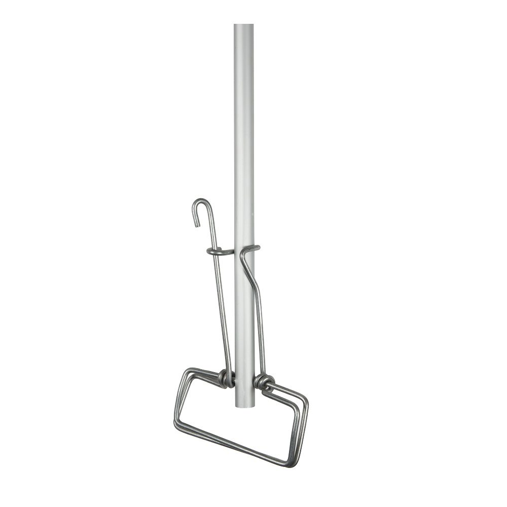 Spring Clip Fan Mop Holder with Aluminium Handle - Each