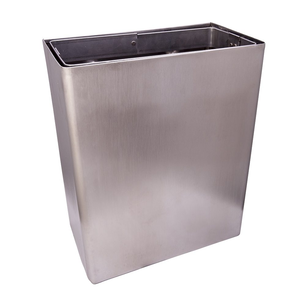 Stainless Steel Wall Bin - Each