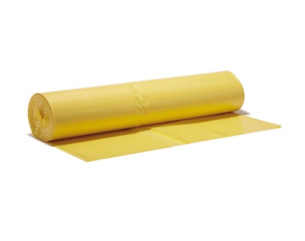 Yellow Refuse Bags - 100 Bags