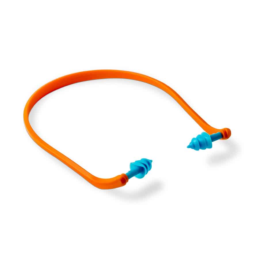 Dromex® Banded Re-Usable Earplugs - each